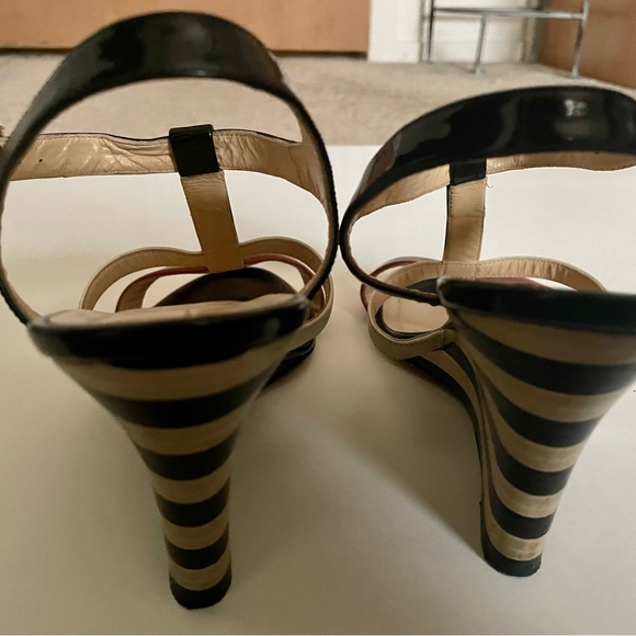 Kate Spade Wedge Sandals Size 8.5 - Picture 3 of 4